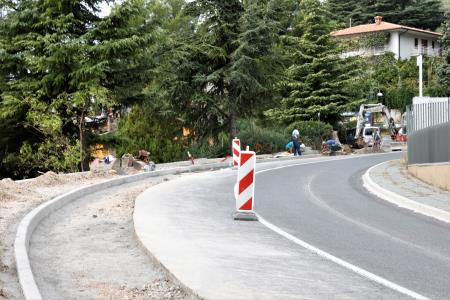 Sanacija pločnika na Belokriški v Portorožu I Risanamento marciapiede della Strada di Croce Bianca a Portorose  (1)